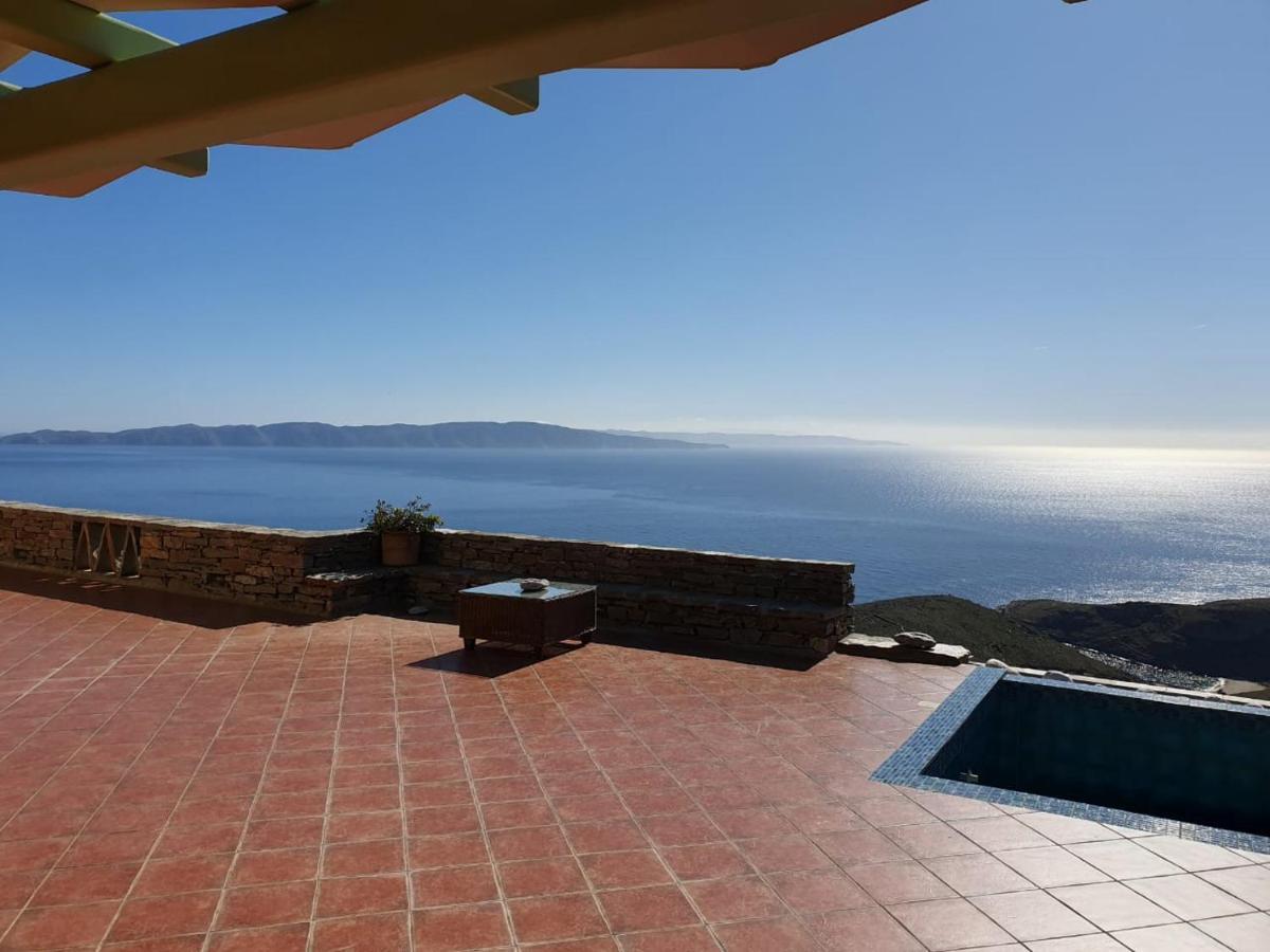 Breathtaking Seaview Villa In A Serene Scenery Chavouna エクステリア 写真